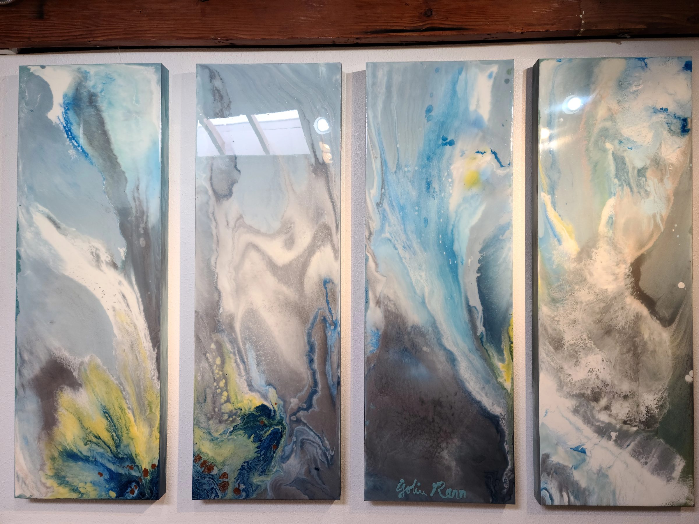 All is Mind by Joline Renn — All four panels together.