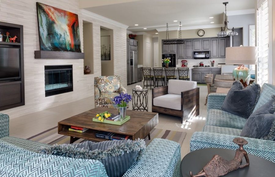 Evolution by Joline Renn — Installed in a private residence