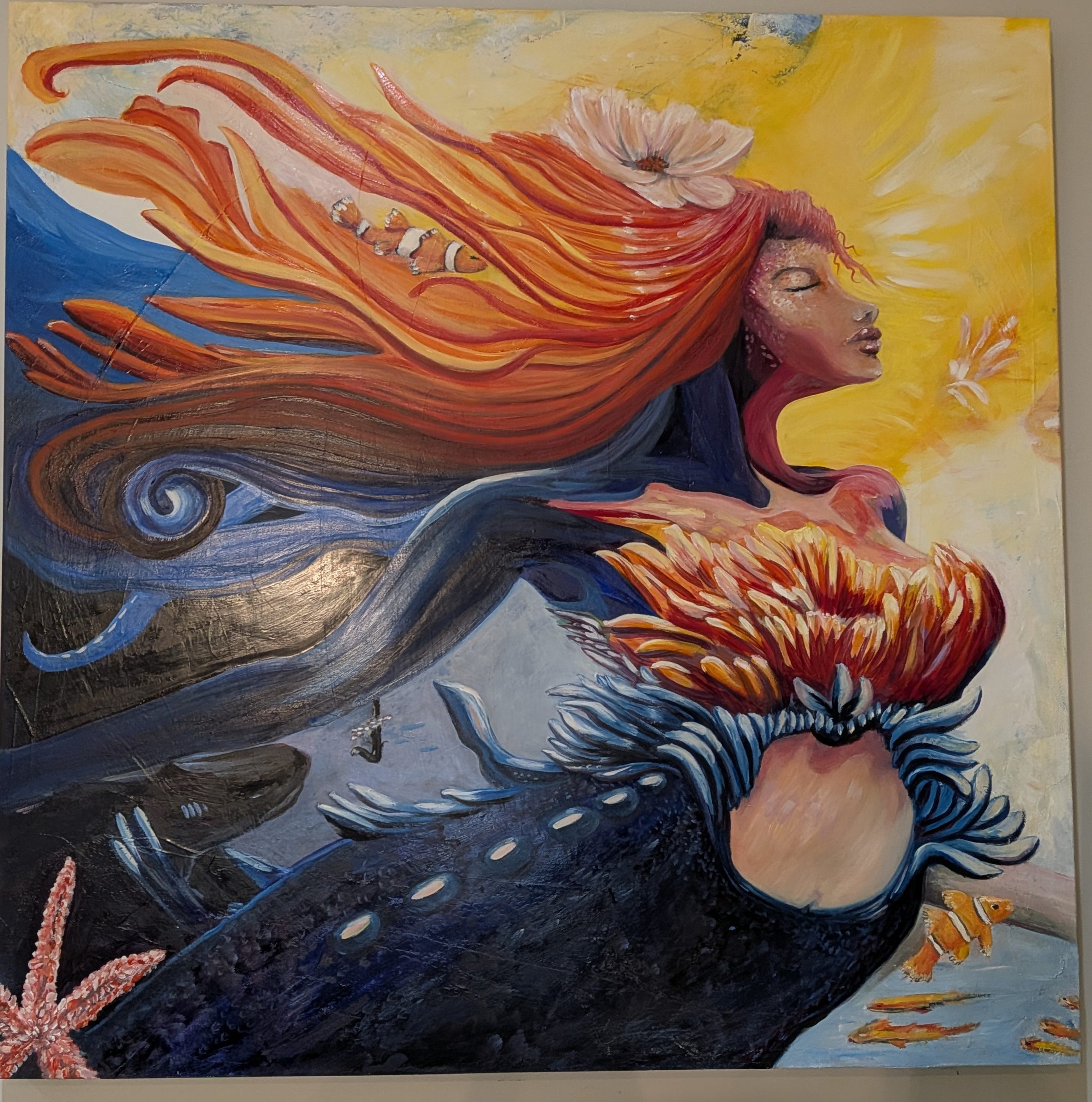 Oil painting by Joline Renn