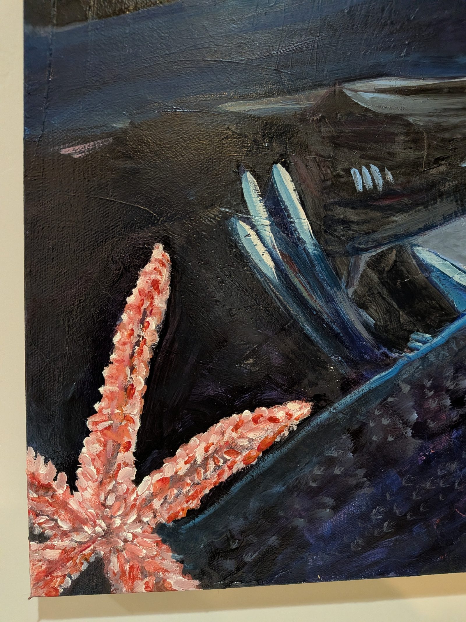 The One That Got Away by Joline Renn — The starfish at the sea floor