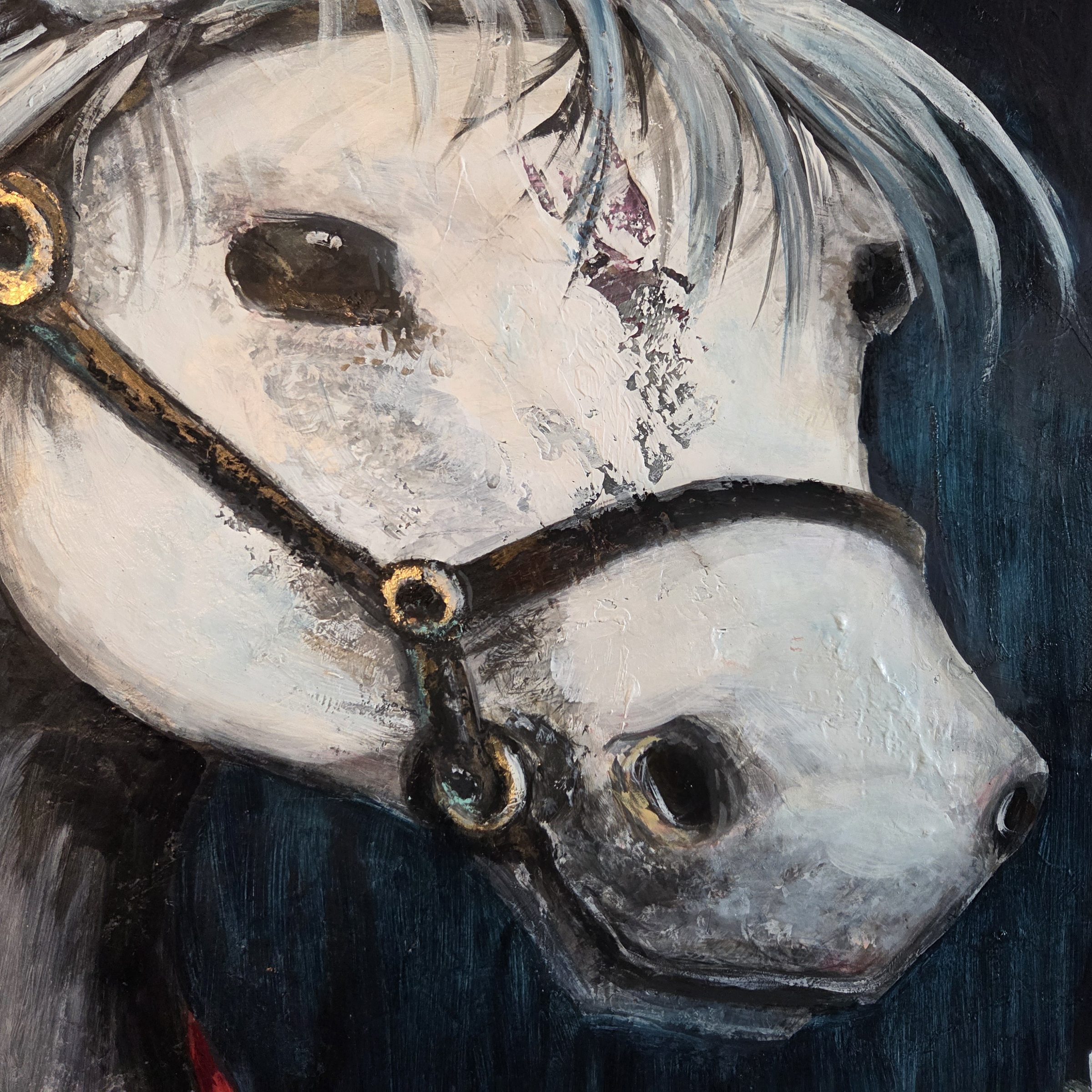 The Rider by Joline Renn — The horse’s head