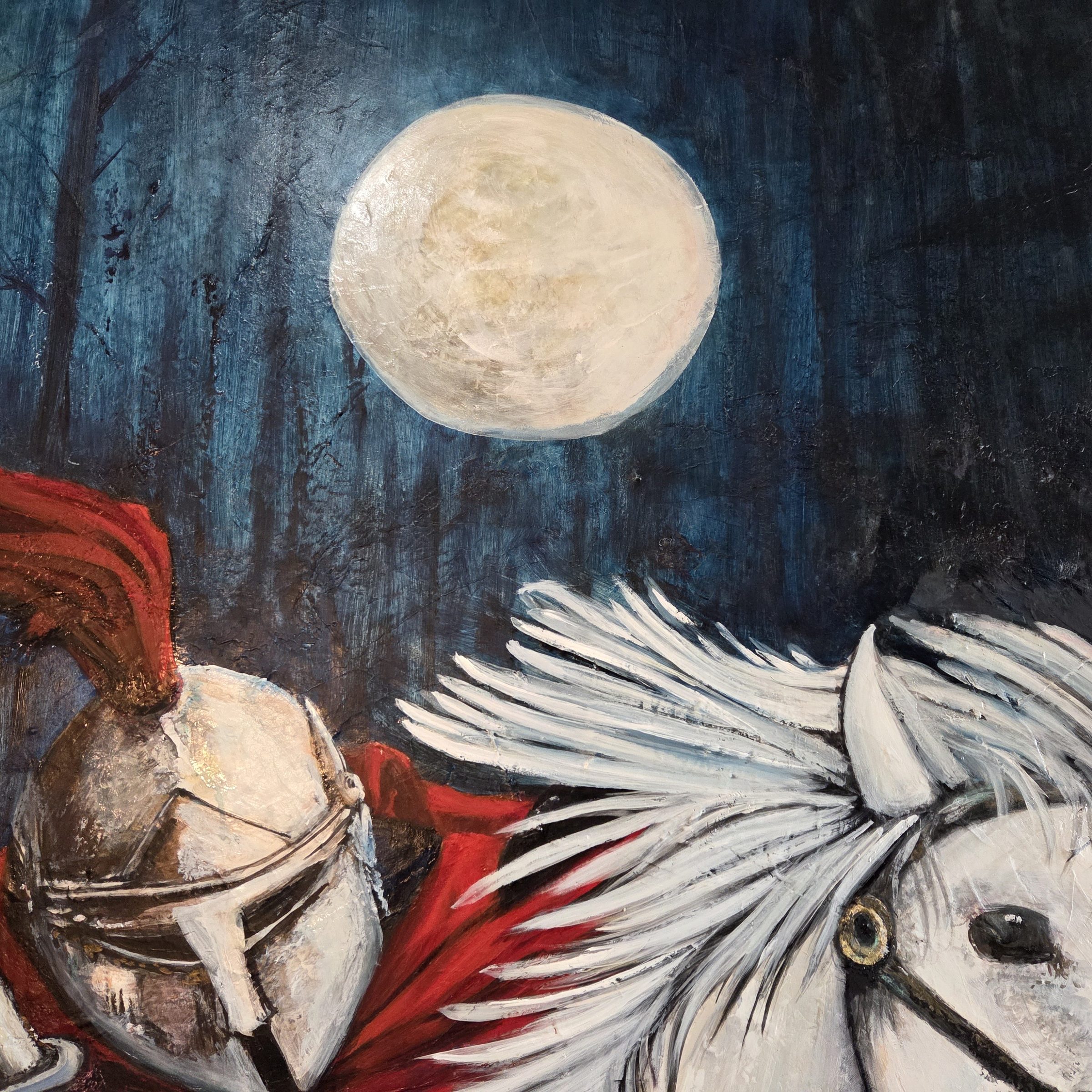 The Rider by Joline Renn — The moon above the helm