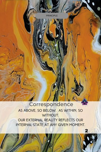 Card 2 of the Empathic Mirror deck by Joline Renn