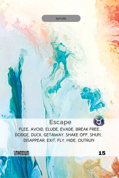 Card 15 of the Empathic Mirror deck by Joline Renn