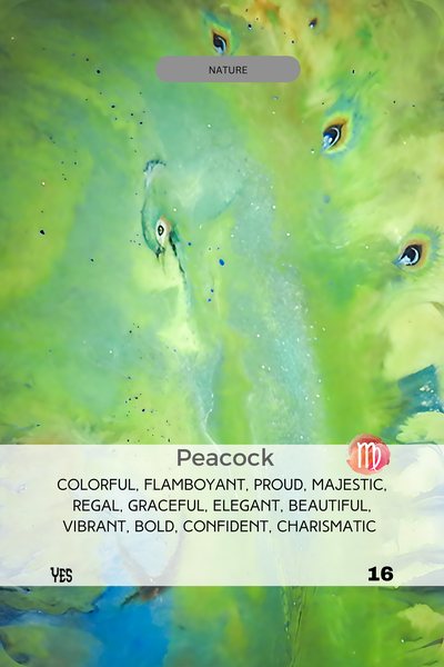Card 16 of the Empathic Mirror deck by Joline Renn