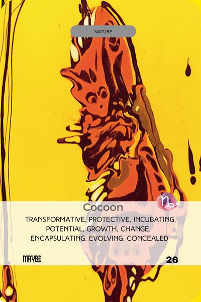 Card 26 of the Empathic Mirror deck by Joline Renn