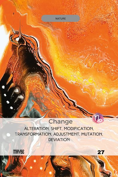 Card 27 of the Empathic Mirror deck by Joline Renn