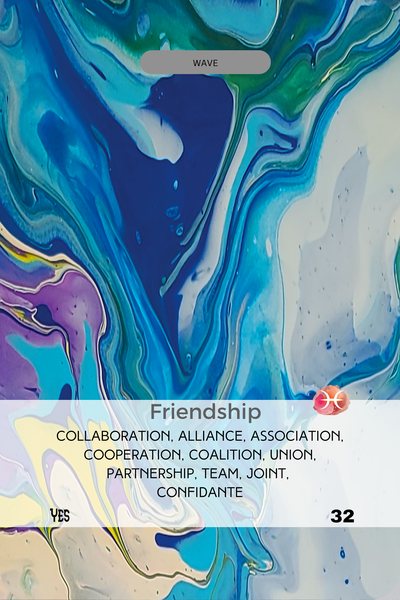 Card 32 of the Empathic Mirror deck by Joline Renn