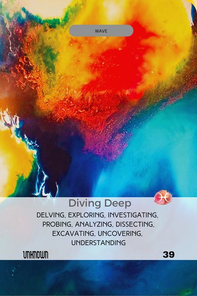 Card 39 of the Empathic Mirror deck by Joline Renn