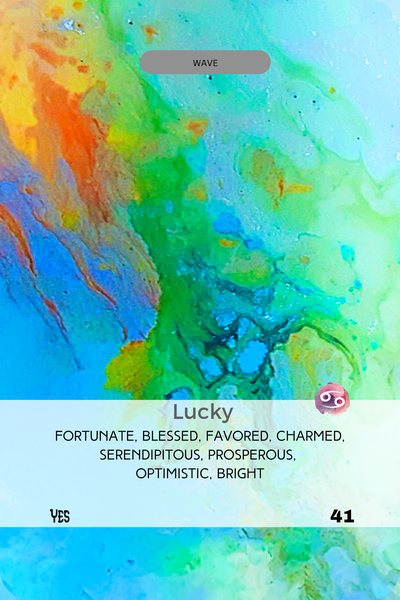 Card 41 of the Empathic Mirror deck by Joline Renn