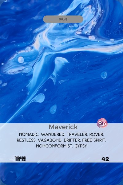 Card 42 of the Empathic Mirror deck by Joline Renn