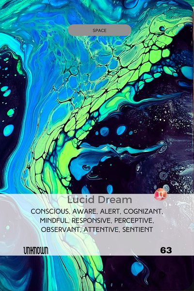 Card 63 of the Empathic Mirror deck by Joline Renn