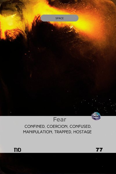 Card 77 of the Empathic Mirror deck by Joline Renn