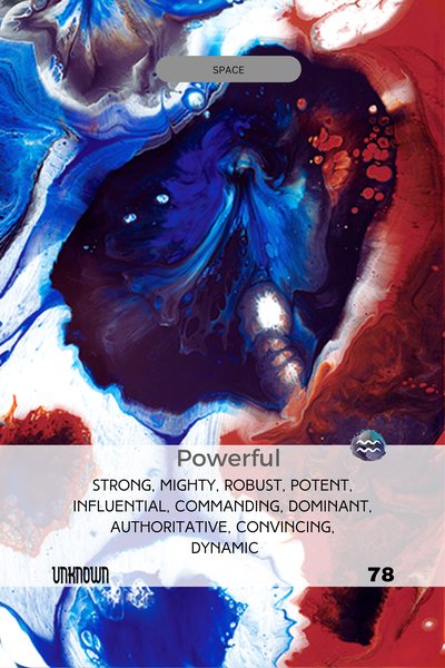 Card 78 of the Empathic Mirror deck by Joline Renn