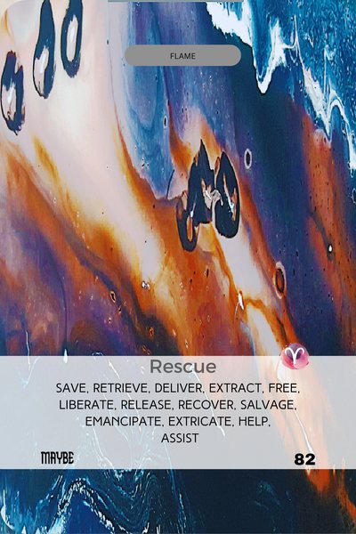 Card 82 of the Empathic Mirror deck by Joline Renn