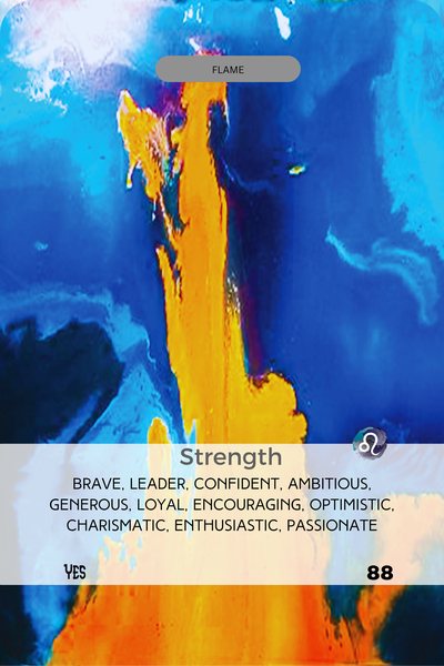 Card 88 of the Empathic Mirror deck by Joline Renn